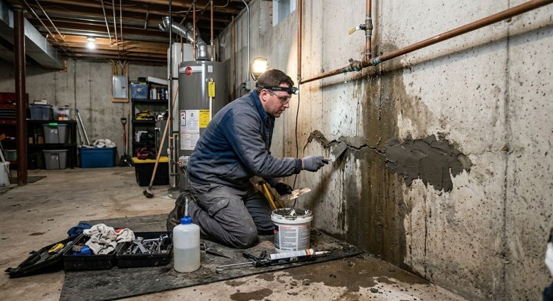 Basement Foundation Sealing in Fredericksburg, VA