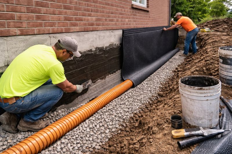 Foundation Moisture Control in Grand Rapids, MI