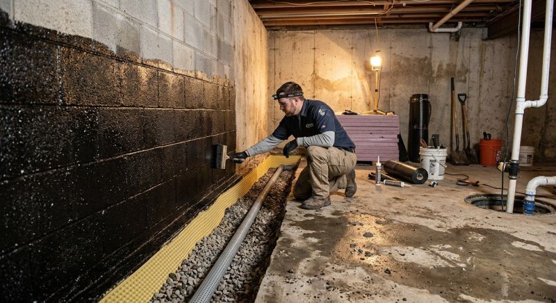 Wall Waterproofing in Fort Collins, CO